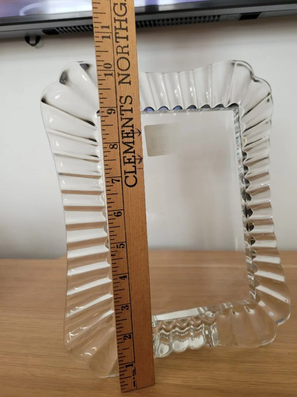Waterford Marquis Easton Crystal Picture Frame 5 x 7 - Made in Germany - Vintage